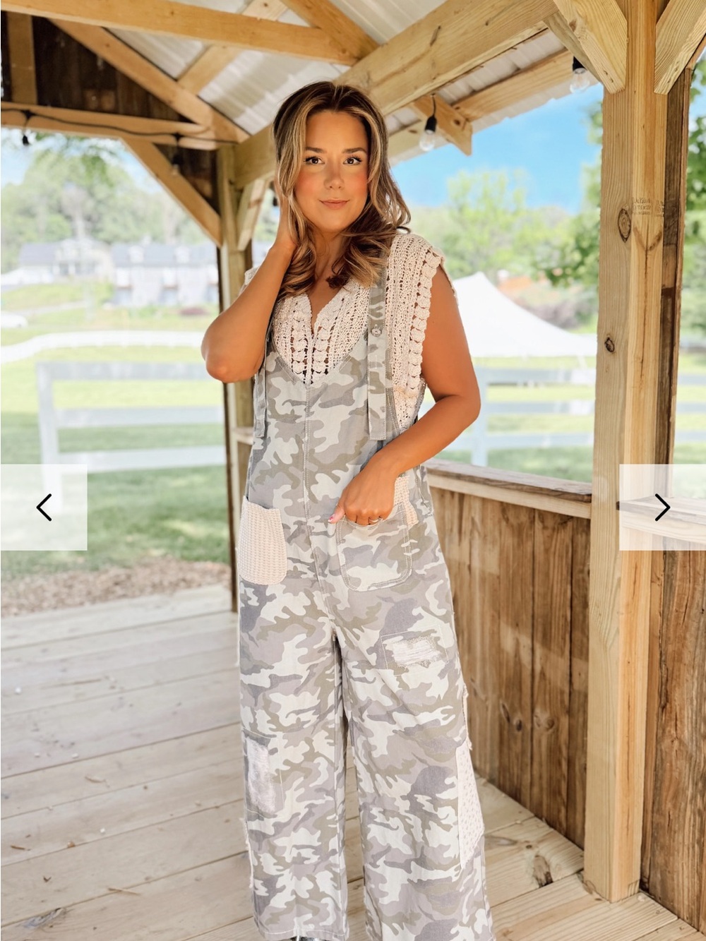POL Daydreaming Overalls | Camo